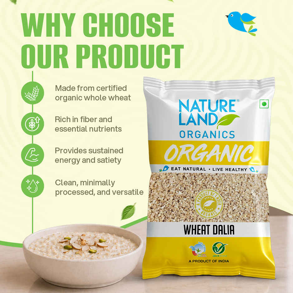 Natureland Organics Wheat Dalia