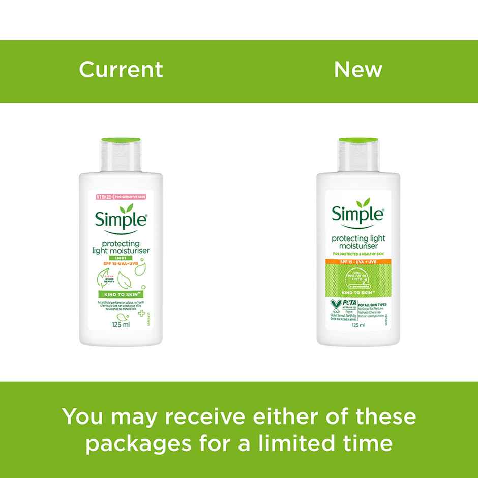 Simple Kind To Skin Protecting Light Moisturiser