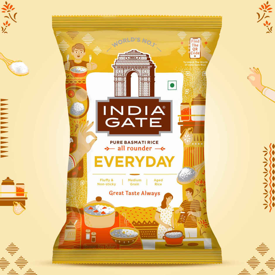 India Gate Everyday Basmati Rice | Medium Grain