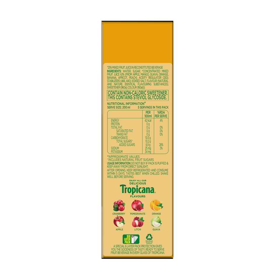 Tropicana Delight Mixed Fruit Juice | Fruity & Refreshing