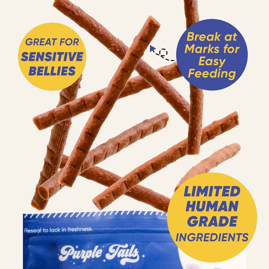 Purple Tails Chicken Chew Sticks Dog Treat