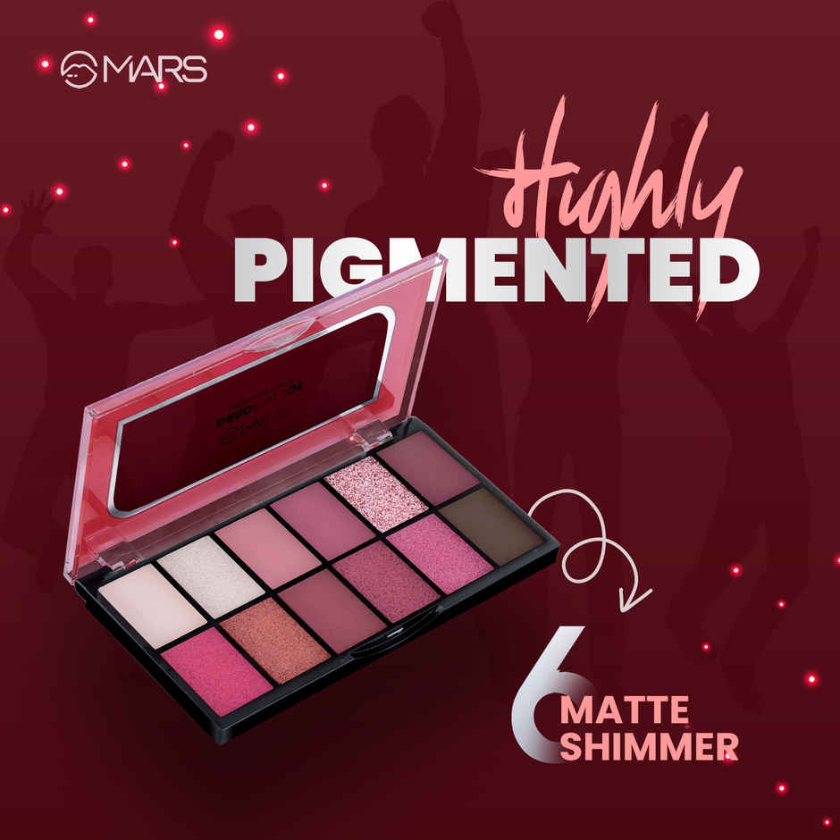 MARS Cosmetics 12 Shades Dance Of Joy Eyeshadow Palette - 02