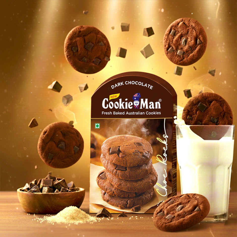 CookieMan Premium Dark Chocolate Cookies Biscuits