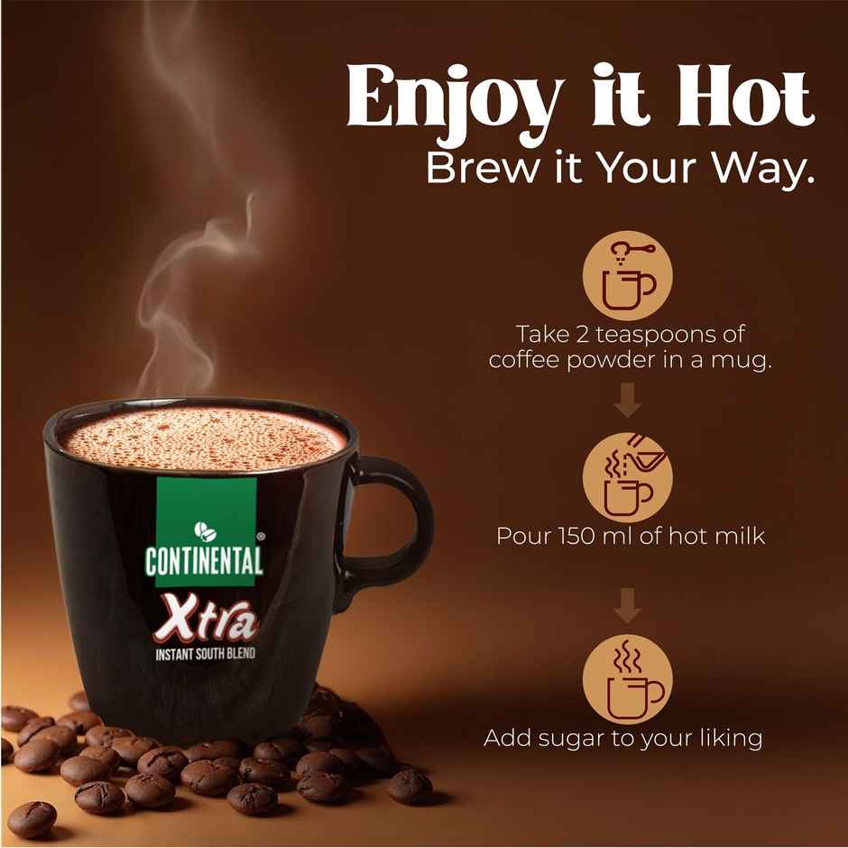 Continental Xtra Instant Strong Coffee - Jar Combo