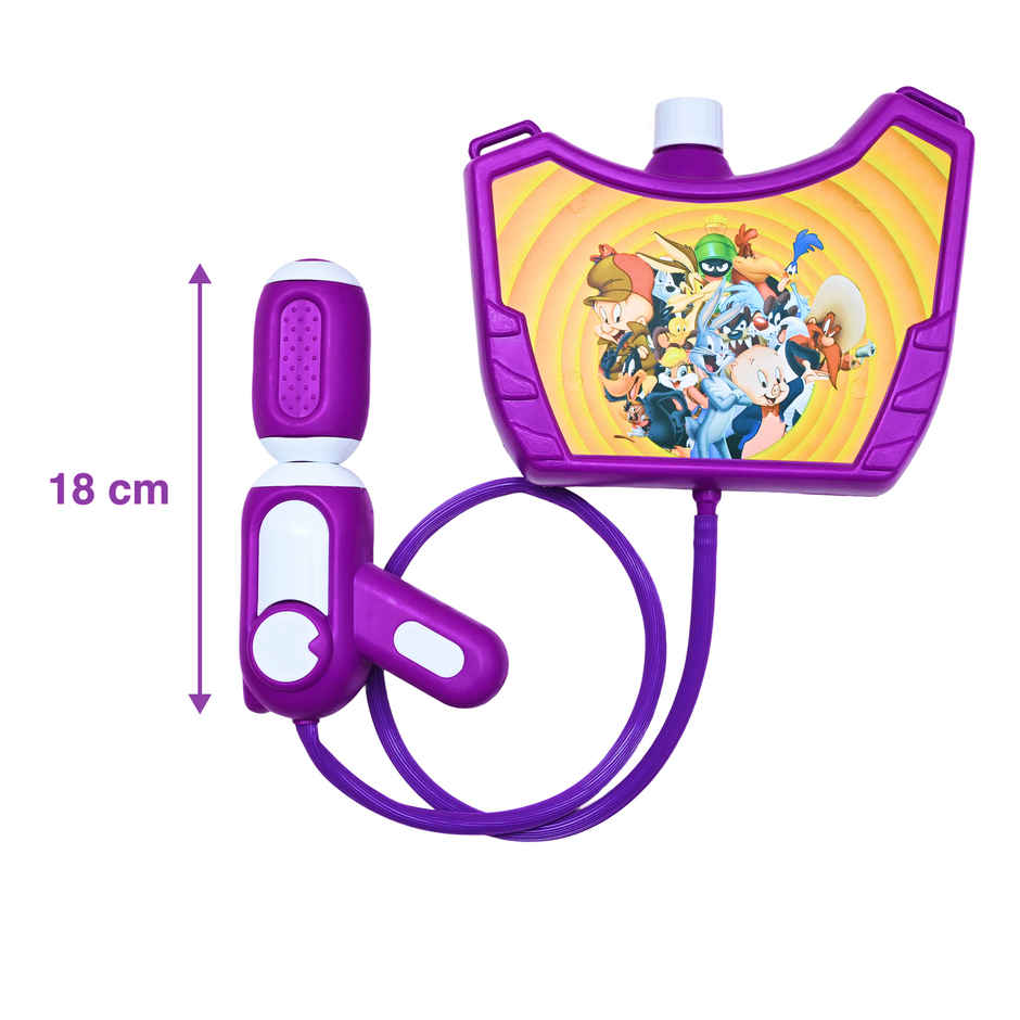 Looney Tunes Holi Water Tank Pichkari | 1.25 L | Tomuncle