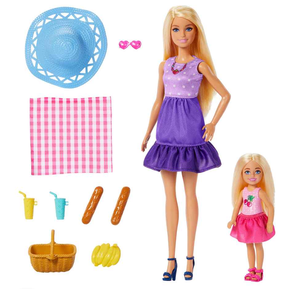 Barbie Family & Friends Picnic | Doll Playset