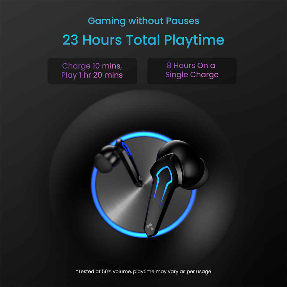 Ambrane Dots Play Bluetooth Earbuds (Lag-Free Audio, IPX4 Resistant)