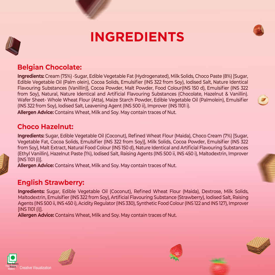 UNIBIC Assorted Qubz Wafer Cubes