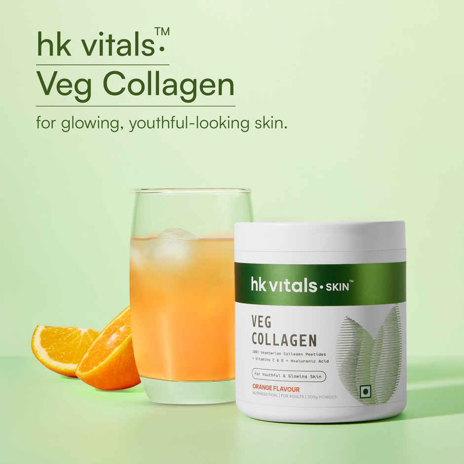 hk vitals Veg Collagen Supplement Orange 200g