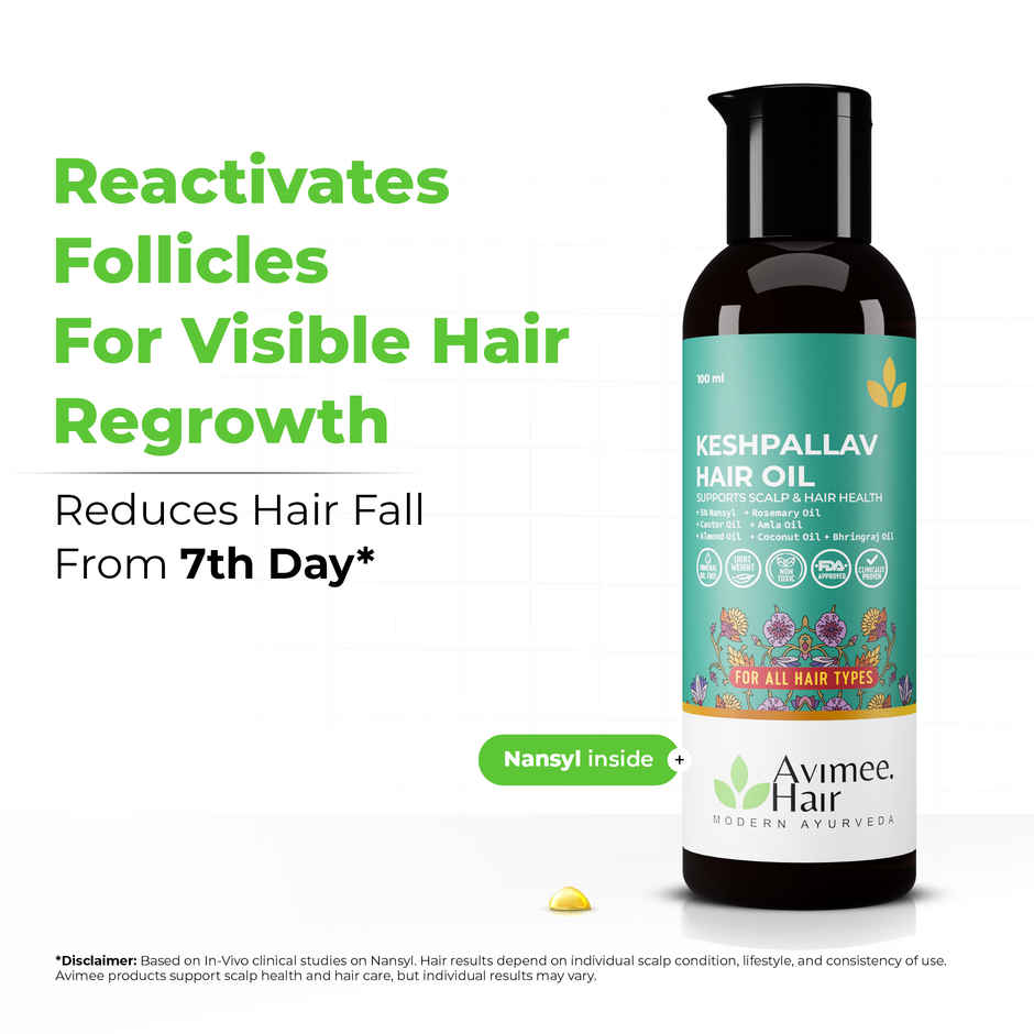 Avimee Herbal Keshpallav Hair Oil