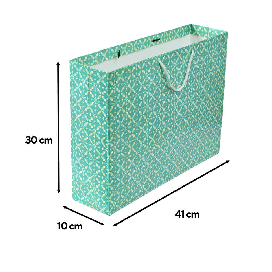 Green Cross Gift Bag | Mad Over Print