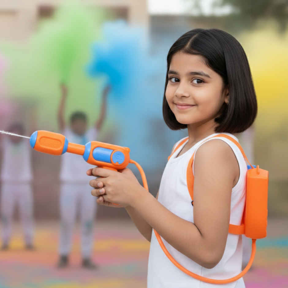 Minions Holi Water Tank Pichkari | 1.25 L | Tomuncle