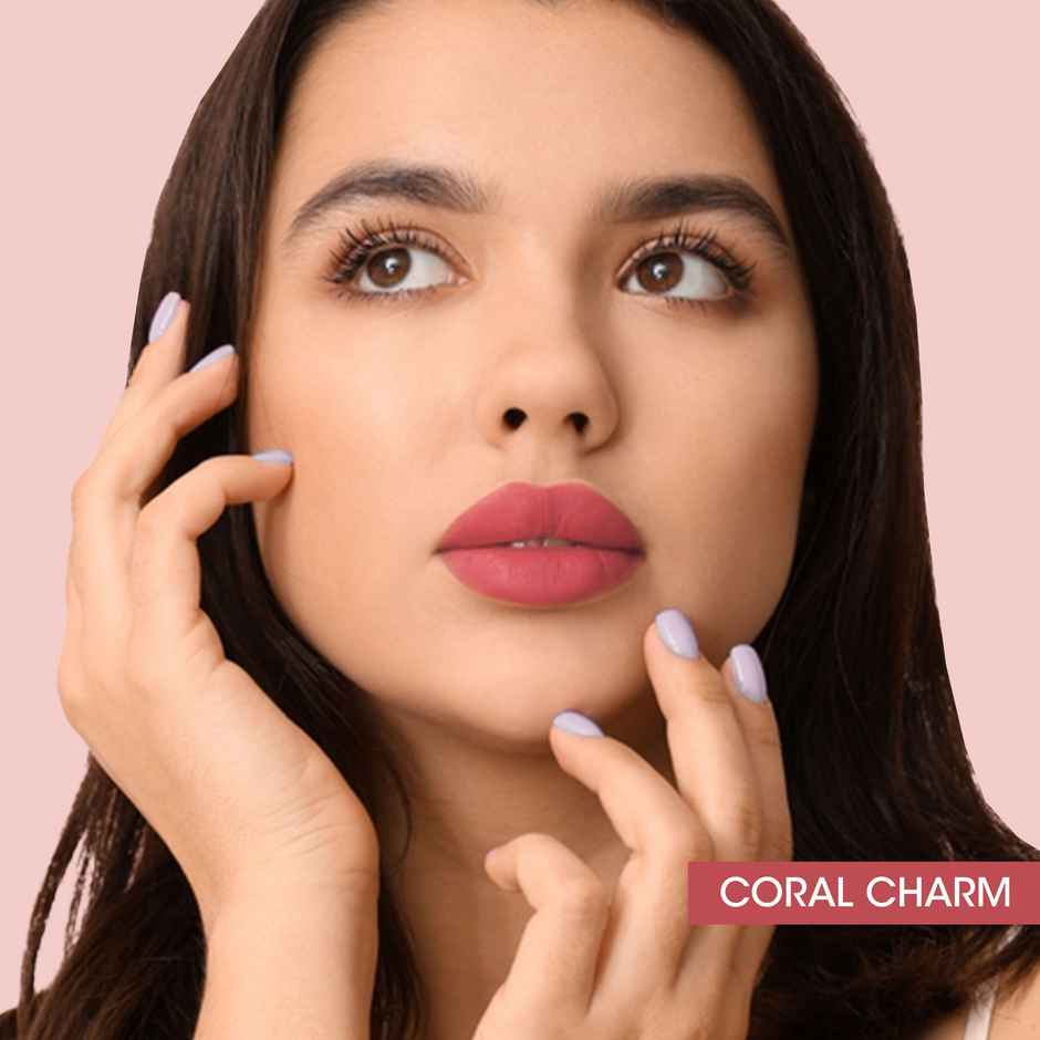 OG Beauty Moisture Lock Liquid Lipstick - 07 Coral Charm