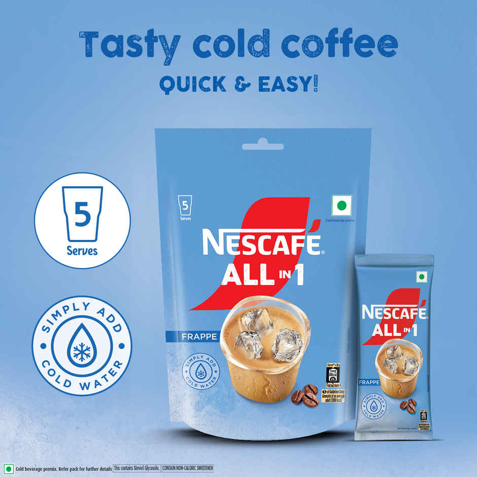 Nescafe All in 1 Frappe Cold Coffee Premix