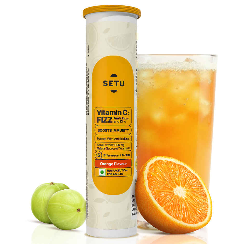 Setu Vitamin C Effervescent Tablets for Immuntiy
