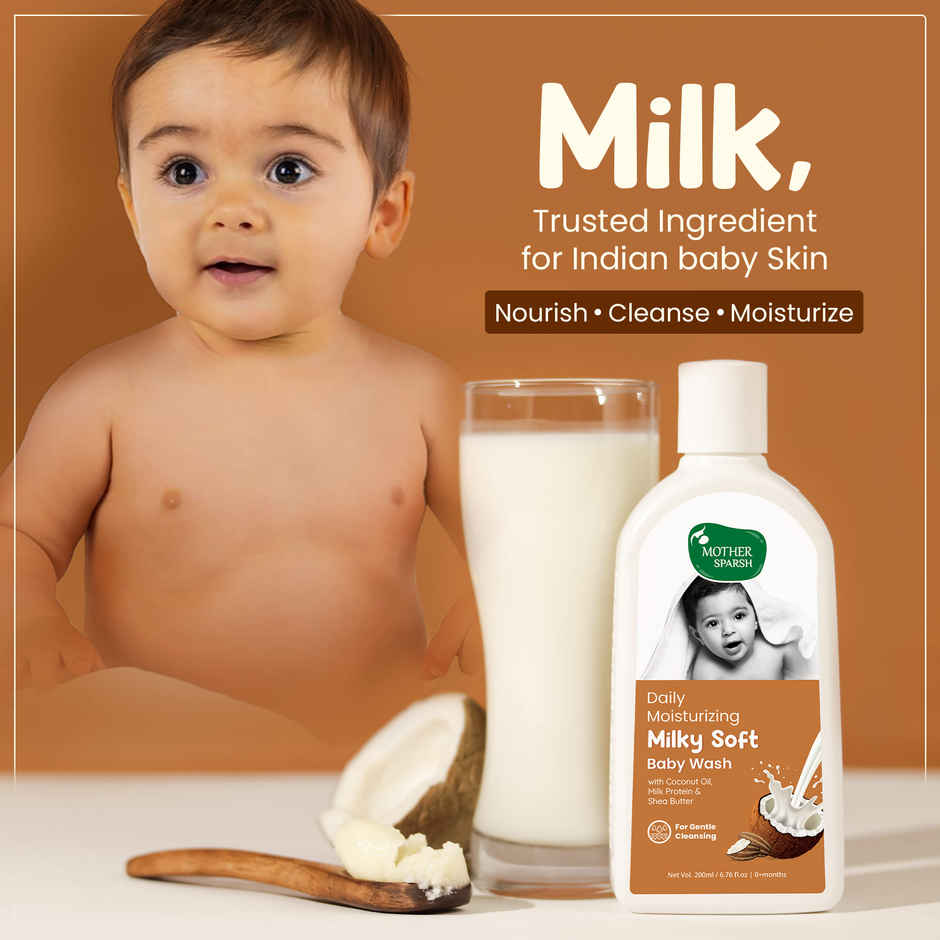 Mother Sparsh Milky Soft Baby Body Wash