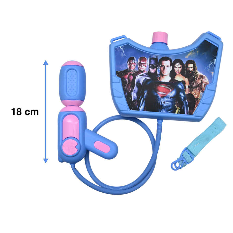 Justice League Holi Water Tank Pichkari | 1.25 L | Tomuncle