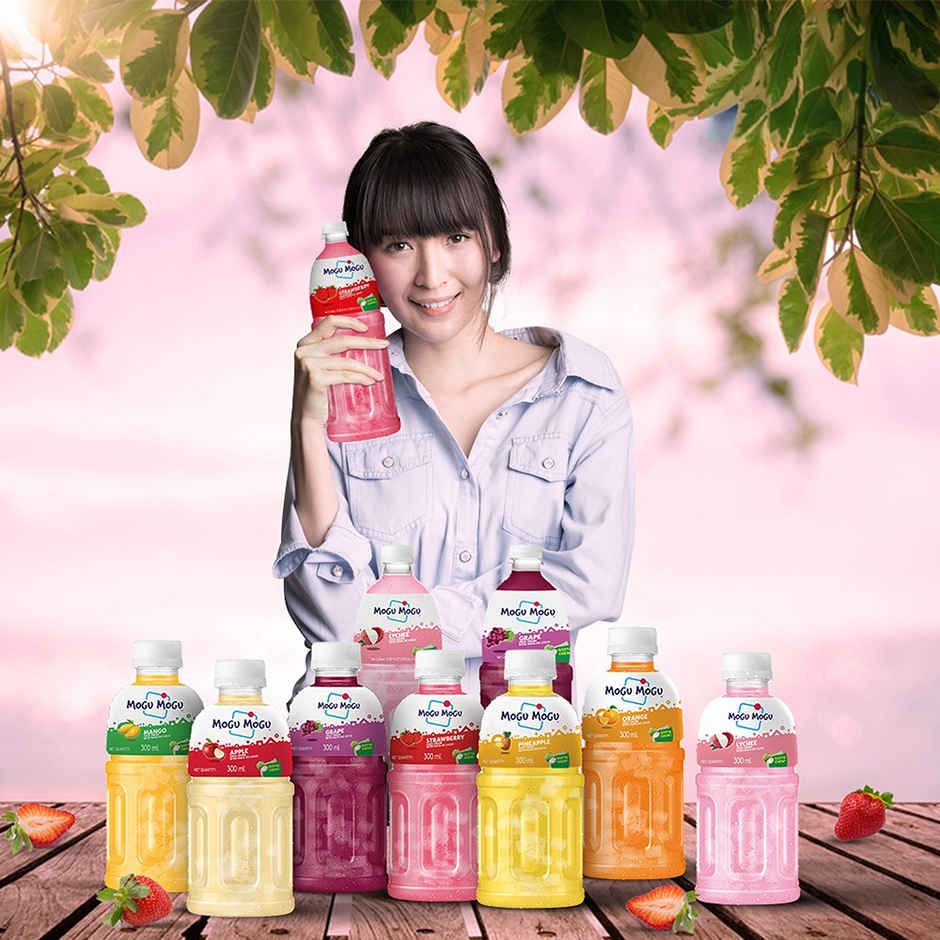 Mogu Mogu Imported Strawberry Fruit Juice