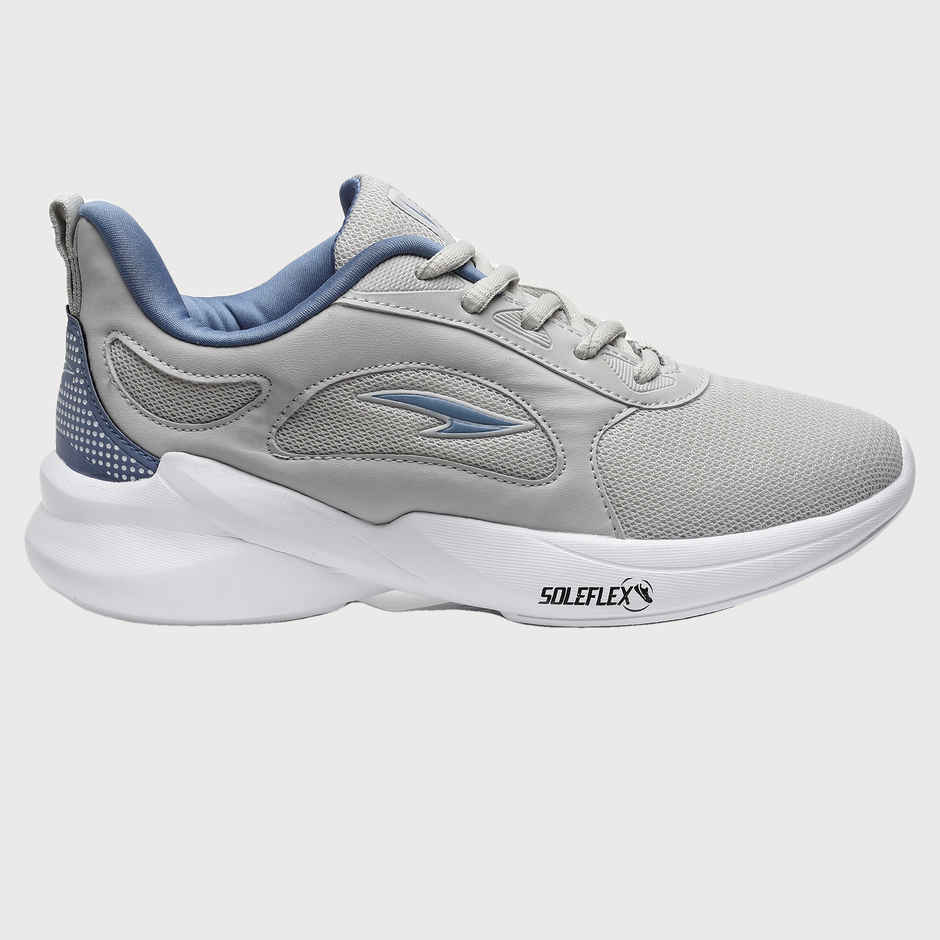Asian Women s Firefly-04 Grey Blue Sports Shoes | UK-6