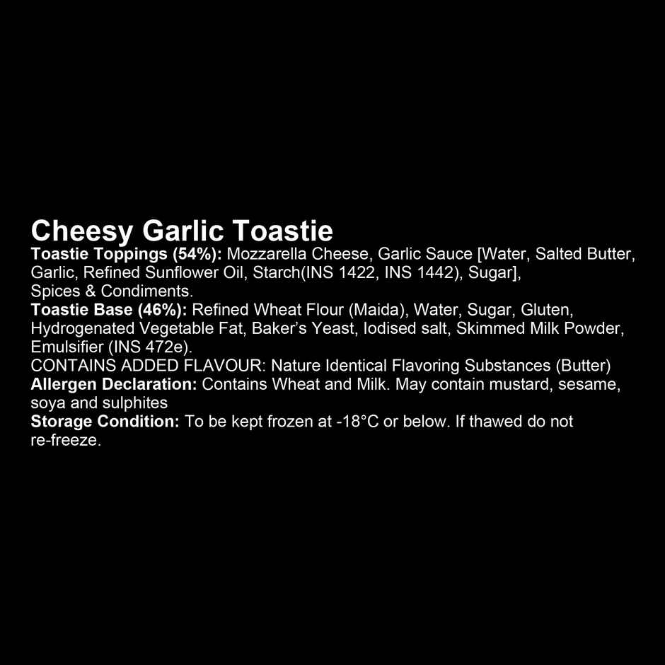 Hyfun Toastie Cheesy Garlic