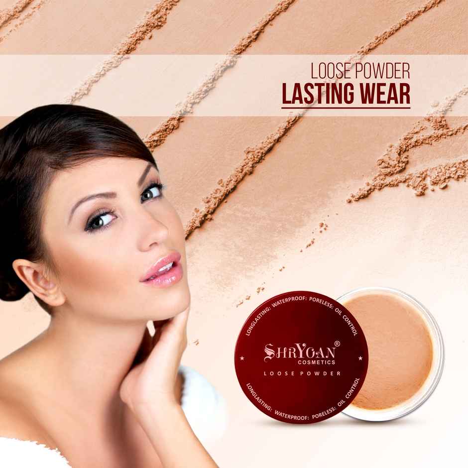 Shryoan Loose Powder 24 Hr Highlighting Complexion Powder - Shade-03