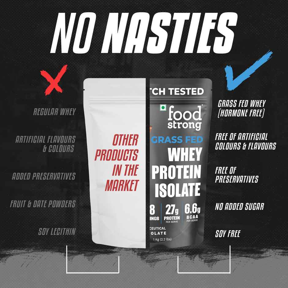 Foodstrong Whey Protein Isolate Chocolate