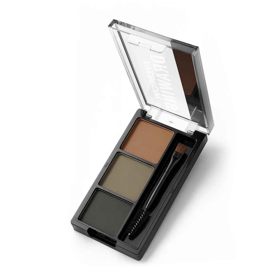 Hilary Rhoda Drawing Eyebrow Palette | Highly Blendable & Waterproof | Shade - 01
