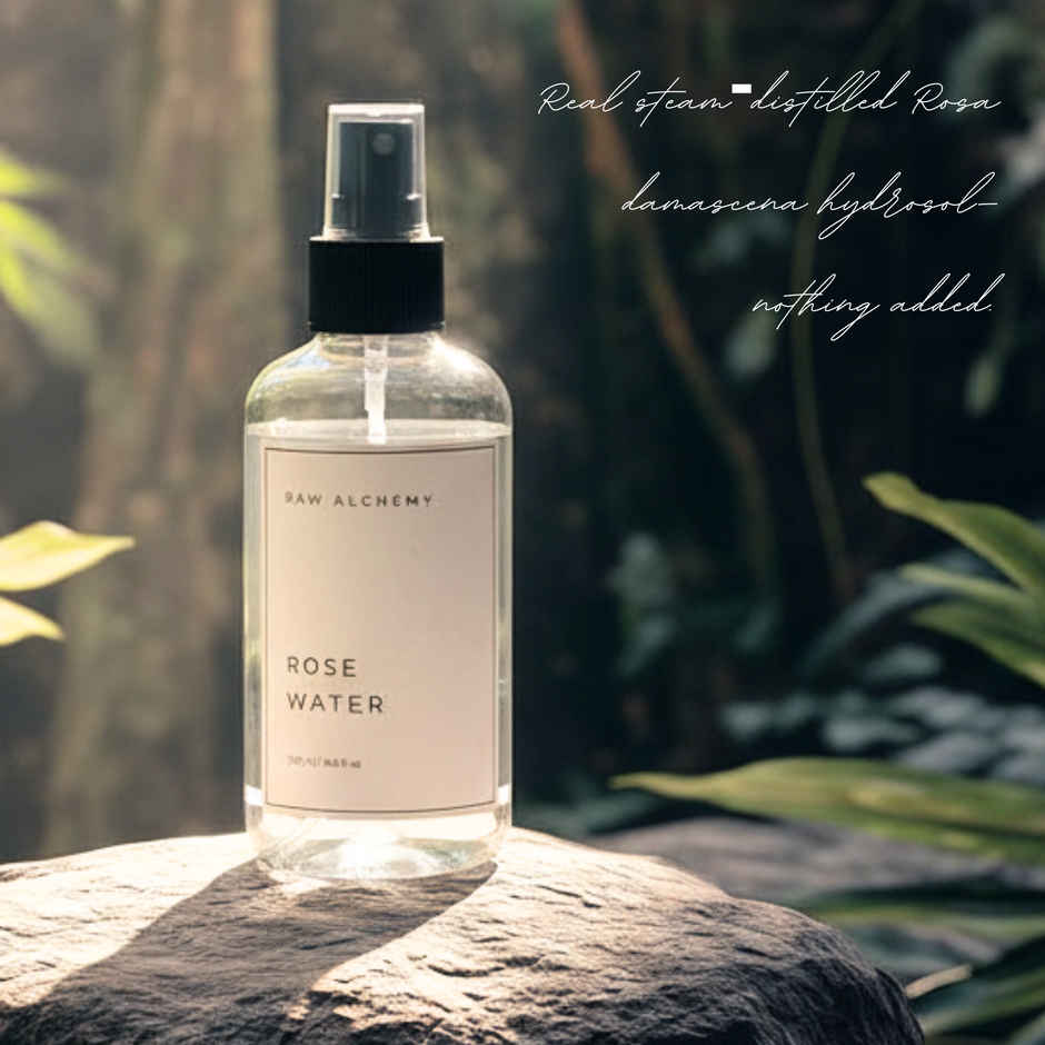 RAW ALCHEMY Steam Distilled Rose Water Toner
