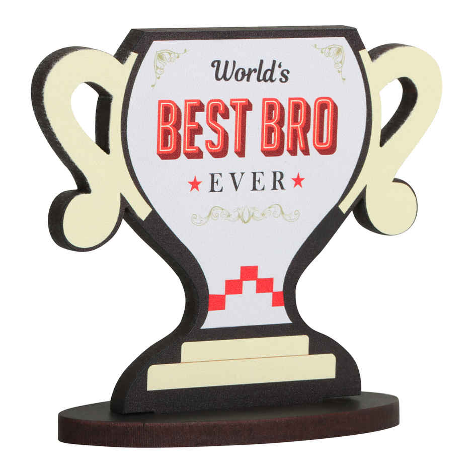 Quace World's Best Bro Trophy