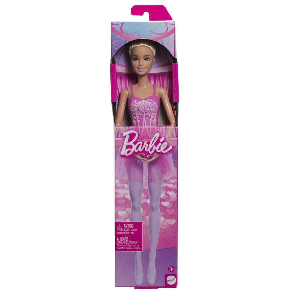 Mattel Barbie Mattel Blonde Fashion Ballerina Doll Wearing Posed With Ballet Arms & En Pointe Toe Shoes