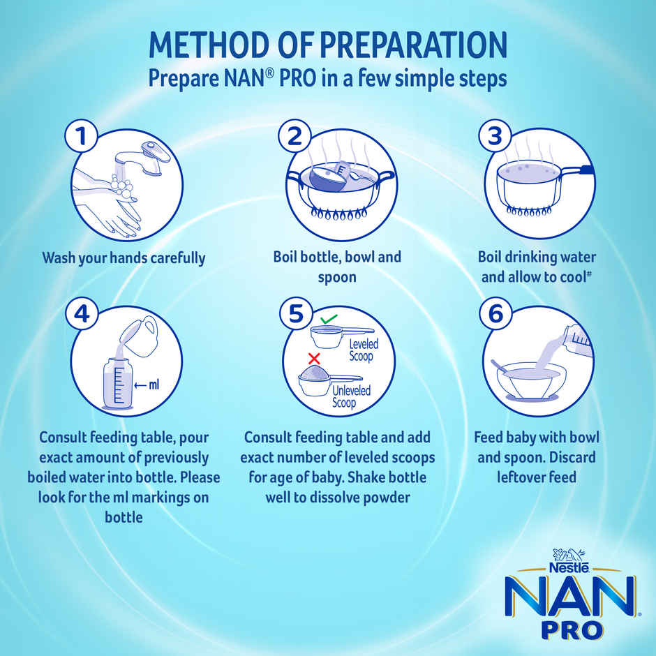 Nestle NAN PRO Stage 2 Follow-up Powder | 6 - 12 M