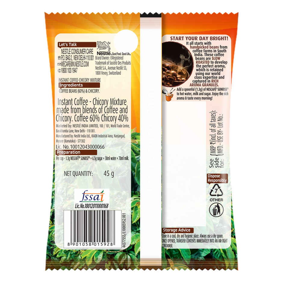 Nescafe Sunrise Instant Coffee