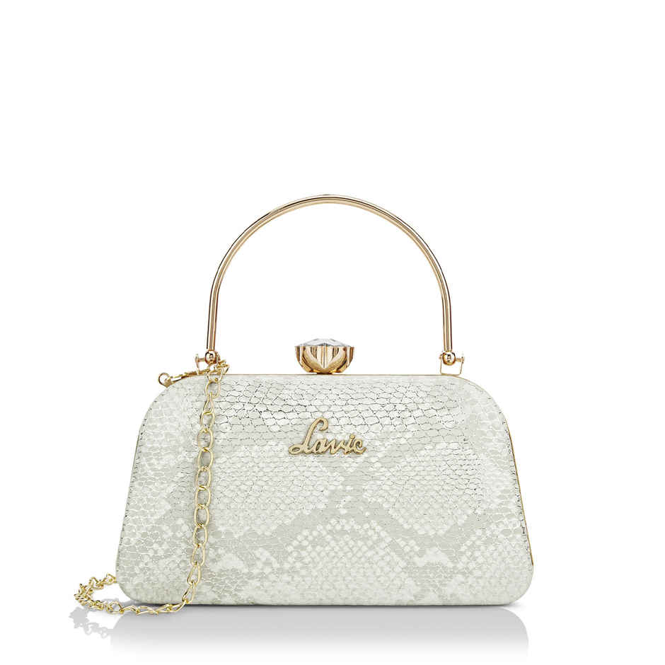 Lavie Women's Twink Framed Clutch | White