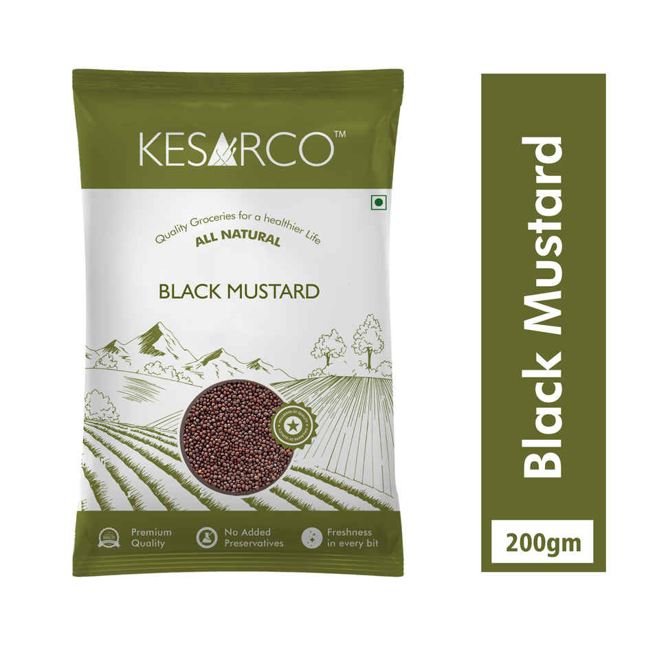 KESARCO Black Mustard Seeds