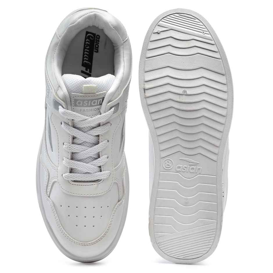 Asian Boston-01 Men Sneakers White (Size-6)