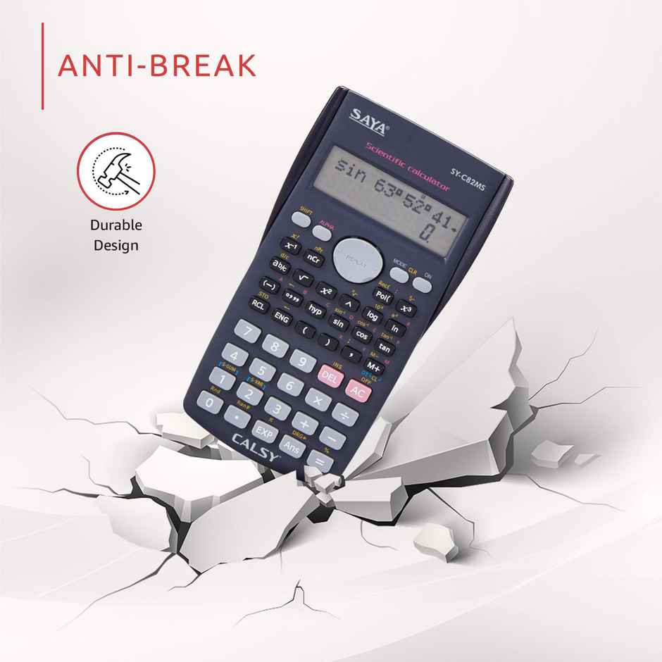 Saya Calsy Scientific Calculator SY-C82MS | 240 Functions for Math, Science & Engineering