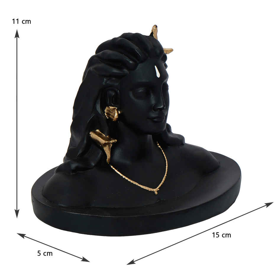 eCraftIndia Handcrafted Divine Adiyogi Shiva Statue Divine