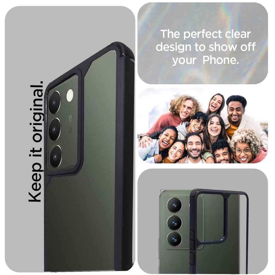 Artistque Case for Vivo T3 5g | Vivo Y200e 5g TPU Back Cover - Transparent Shockproof