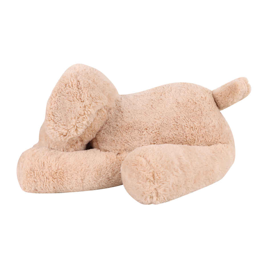 DearJoy Cute Cuddly Dog | Light Brown - 28 cm