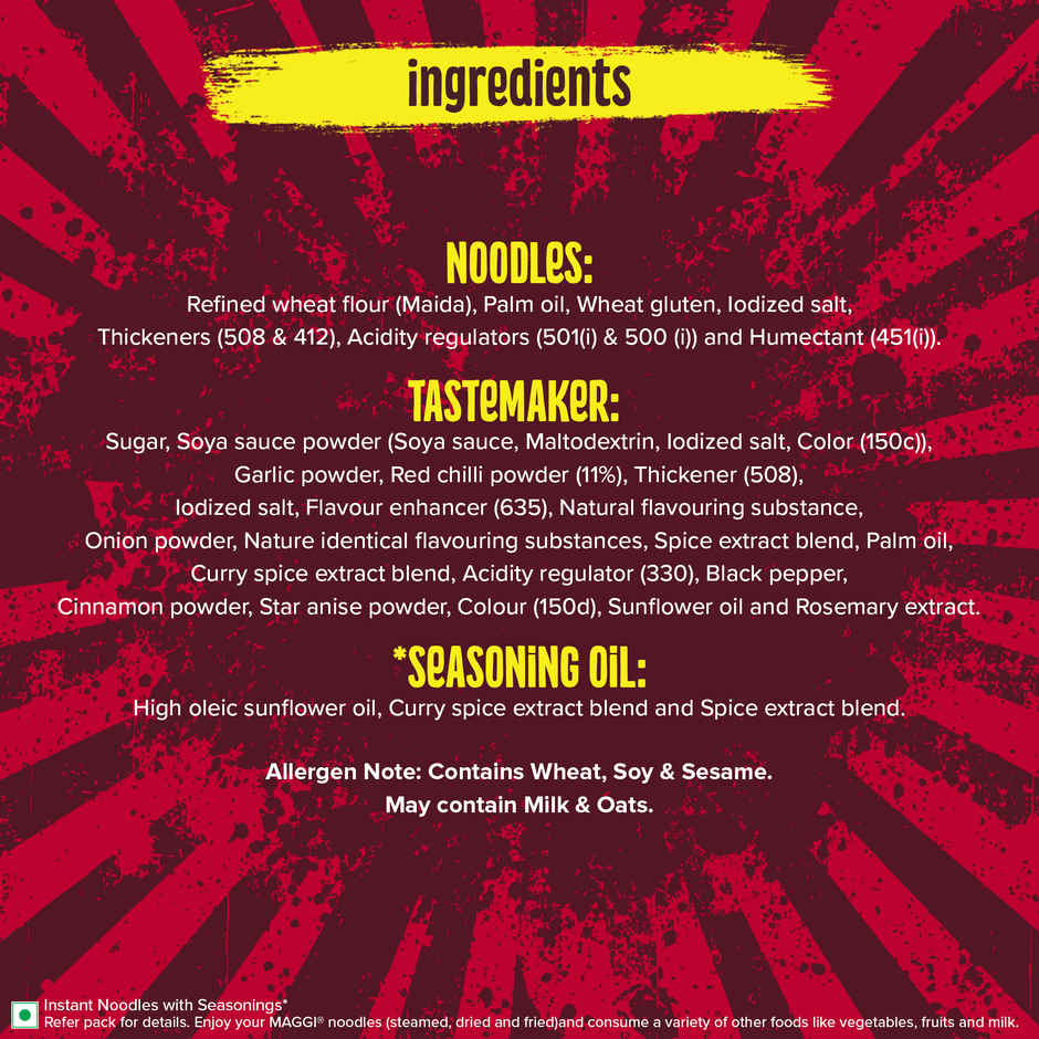 Maggi Korean BBQ Veg Instant Noodles