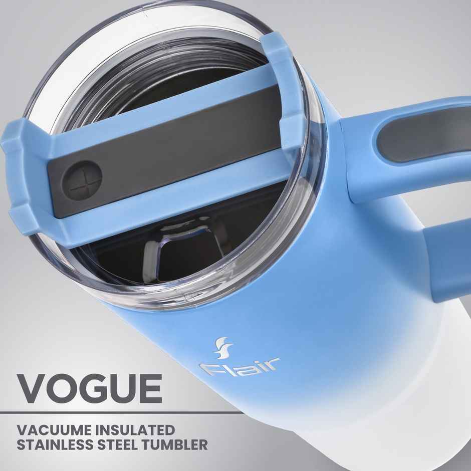 Flair Vogue 750 ml Insulated Stainless Steel Tumbler with Lid | Blue Ombre