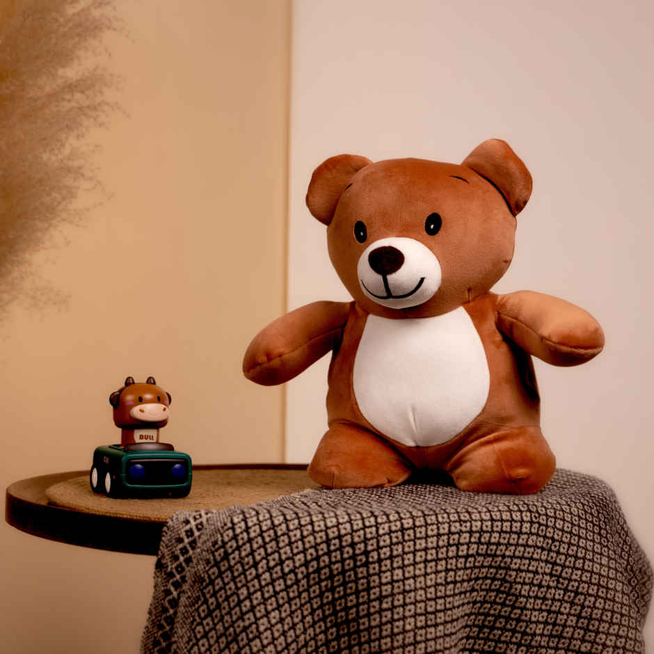 Mirada 32Cm Super Soft Bear - Brown