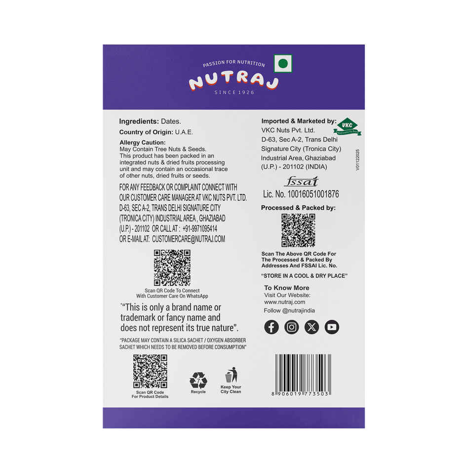 Nutraj Classic Fard Dates Mono