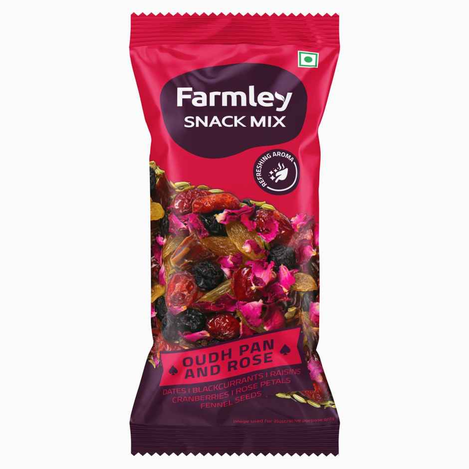 Farmley Snack Mix Dry Fruits- Oudh Pan & Rose