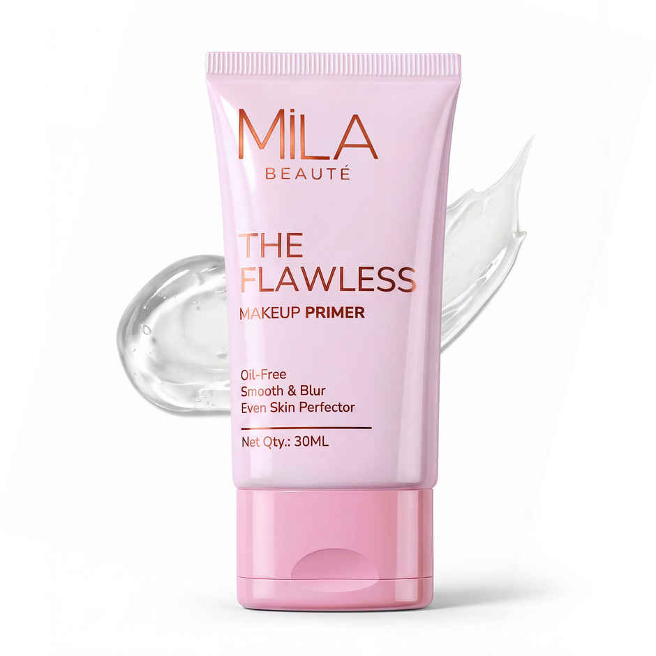 Mila Beaute Makeup Primer Smooth & Blurs Pores Oil-Free Mattifying Finish