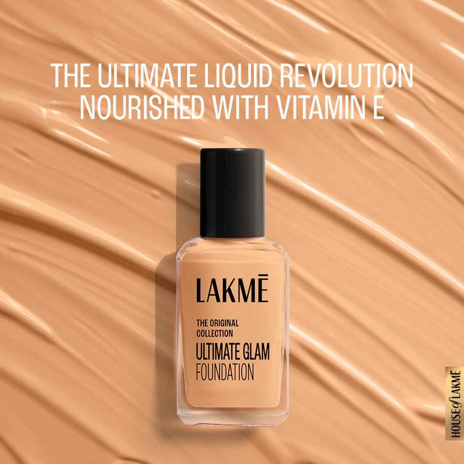 Lakme Forever Matte Foundation for Superior Coverage | Vit E | Lightweight & Water-Resist Marble