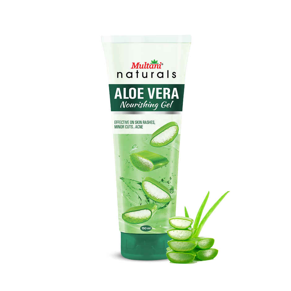 Multani Naturals Aloe Vera Face Gel Anti-Acne & Pimple Control Wrinkles