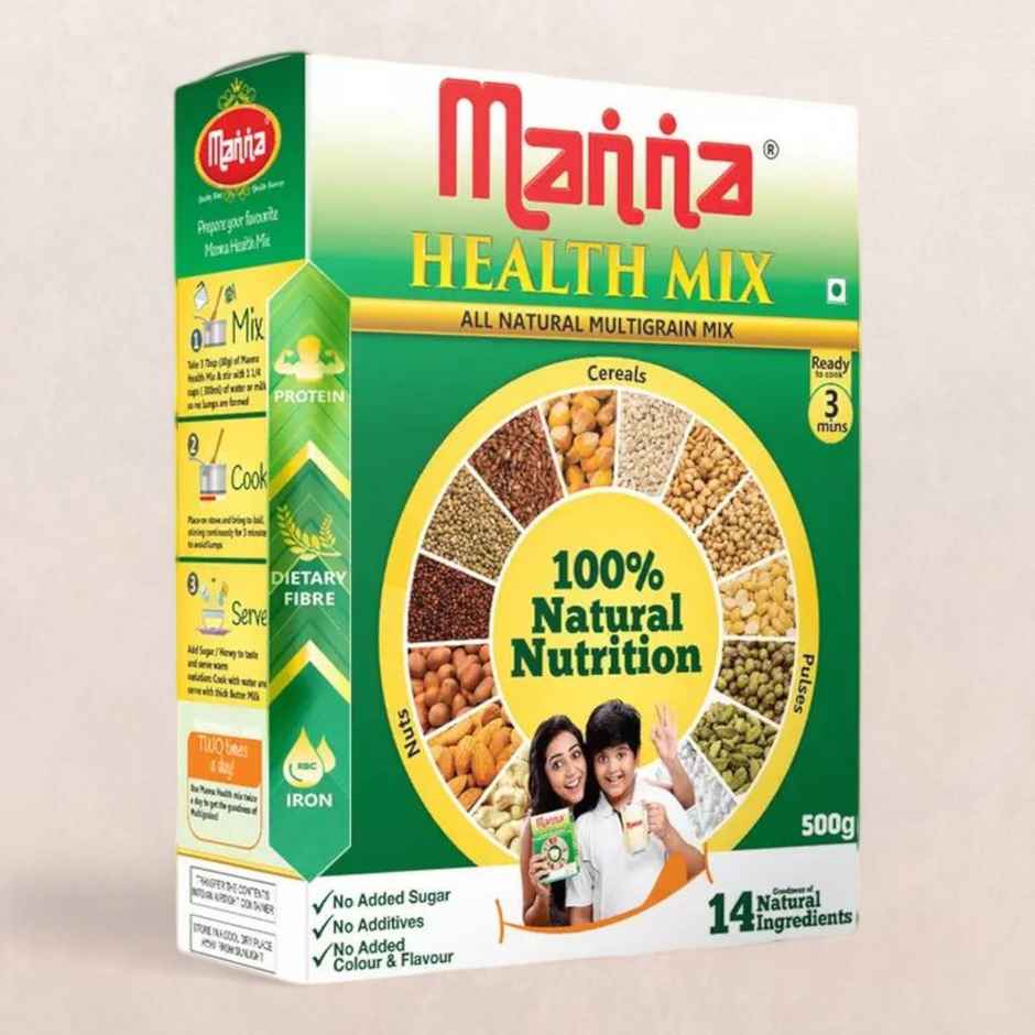Manna Multigrain Drink Mix - Buy at ₹303 Online | Instant Delivery - Zepto