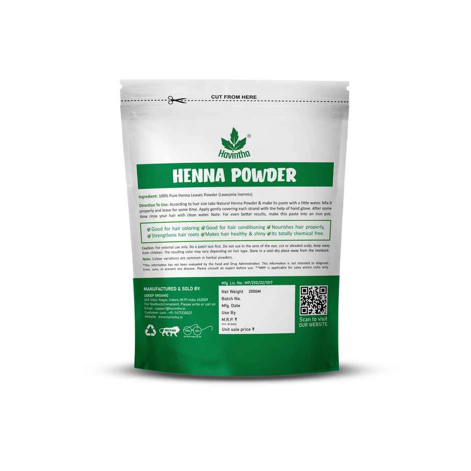 Havintha Natural Henna Powder