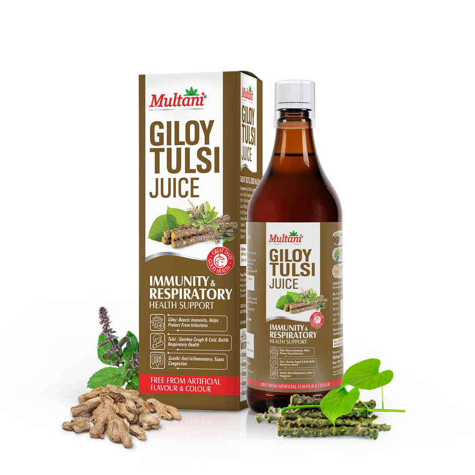 Multani Giloy Tulsi Juice | Supports Immunity & Respiratory